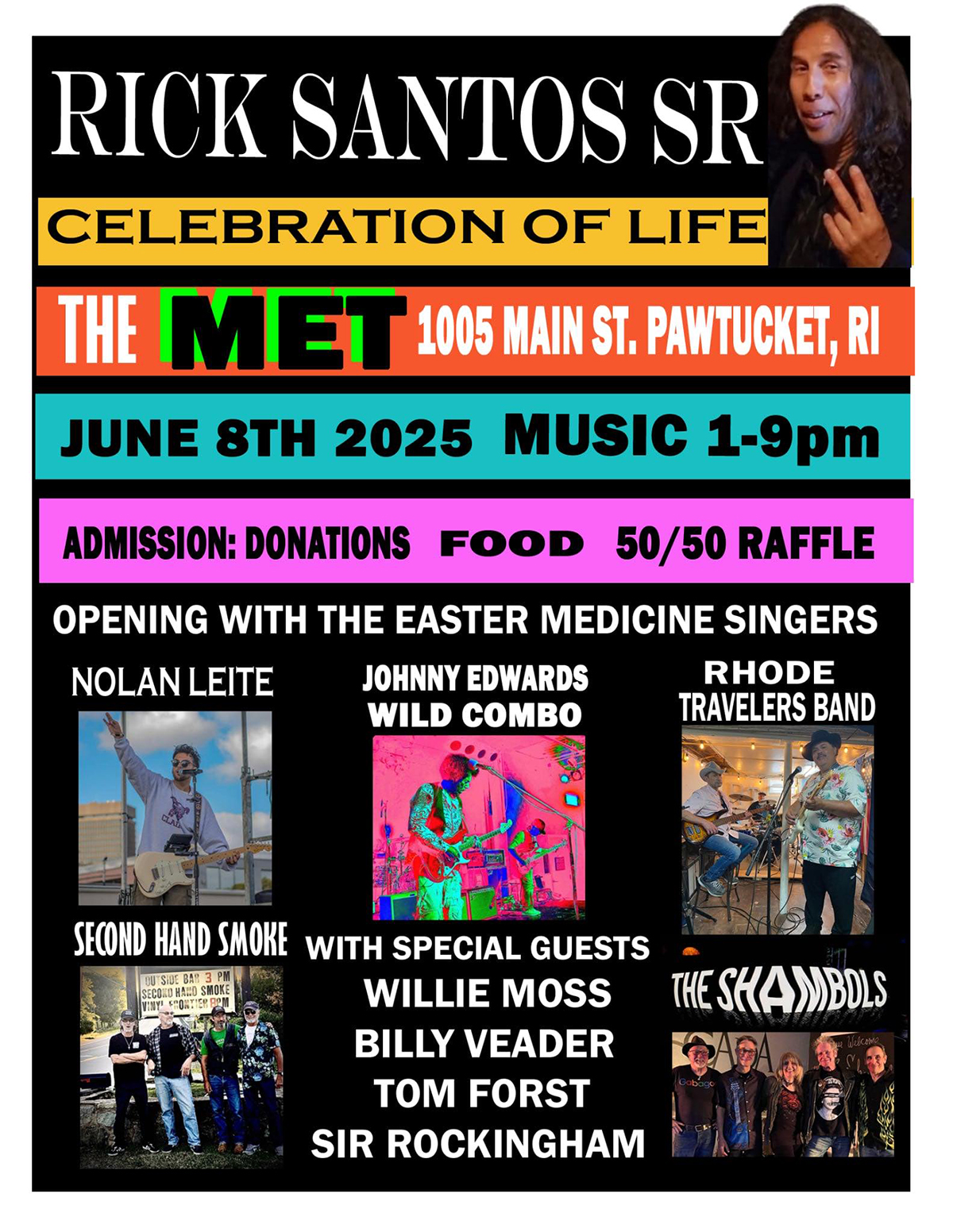 Celebrating the Life of Rick Santos