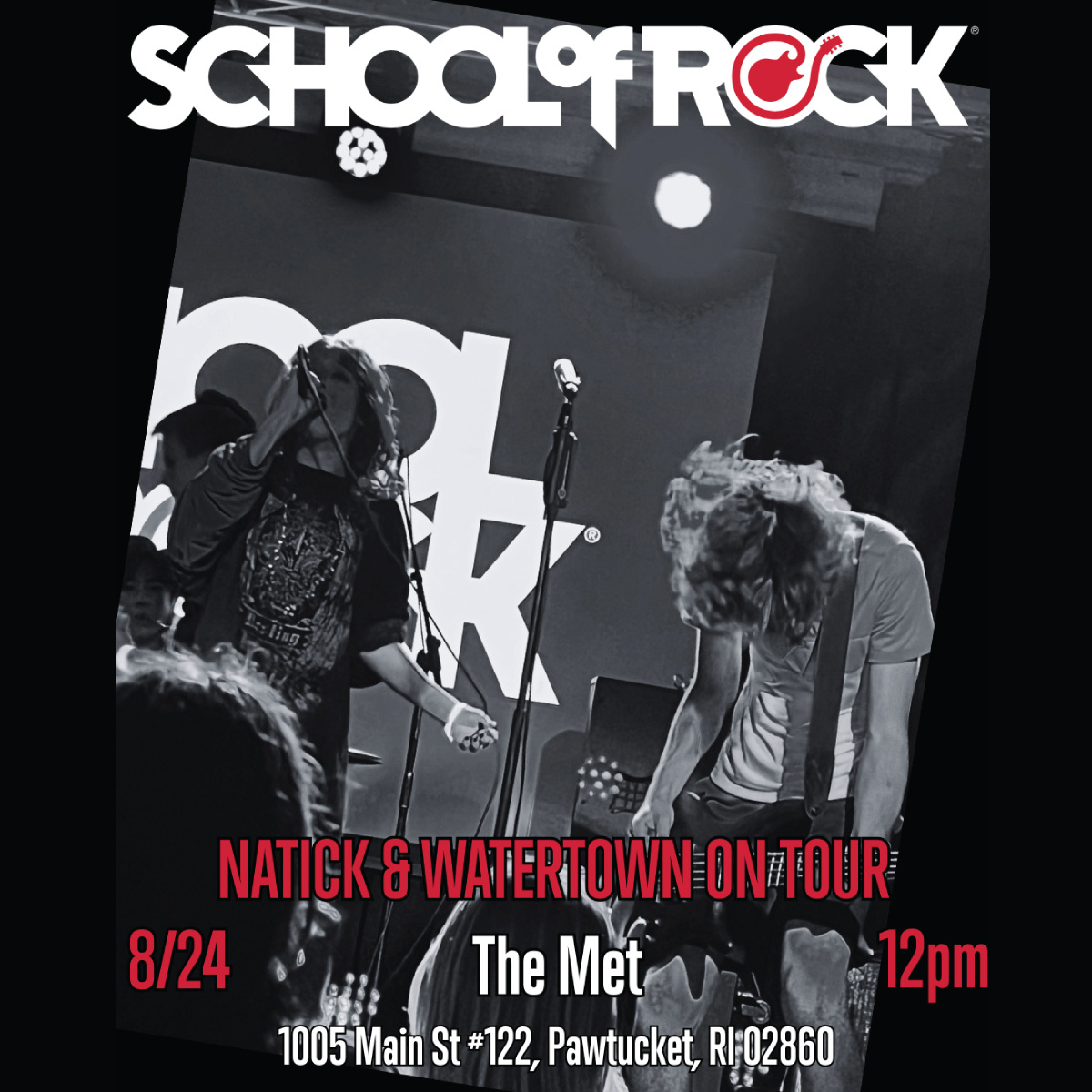 SCHOOL OF ROCK – WATERTOWN / NATICK TOUR