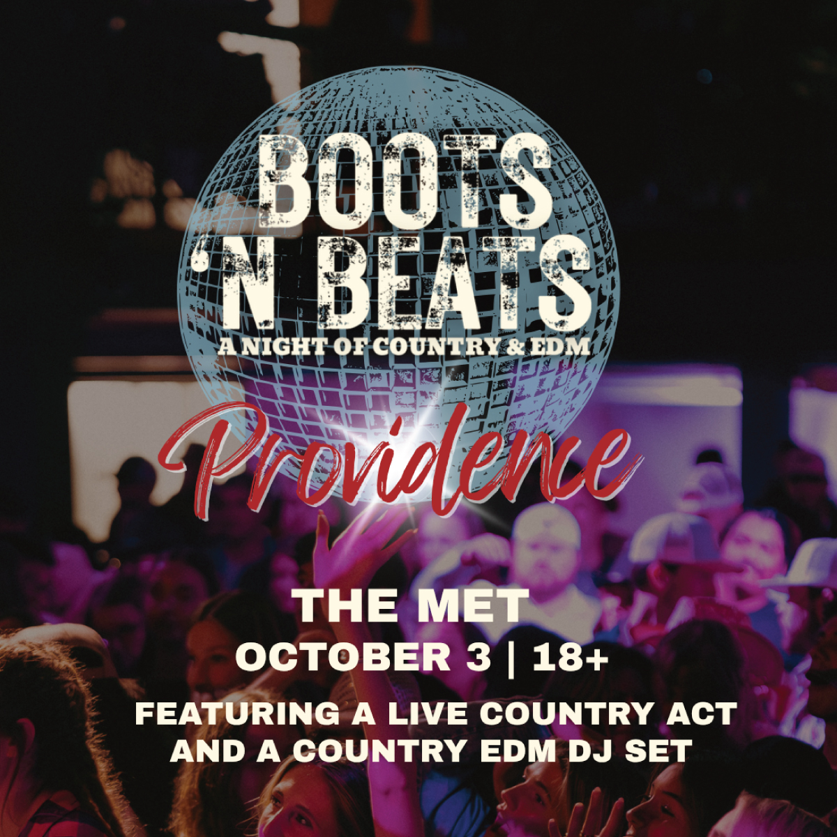 BOOTS ‘N BEATS – A Night of Country & EDM