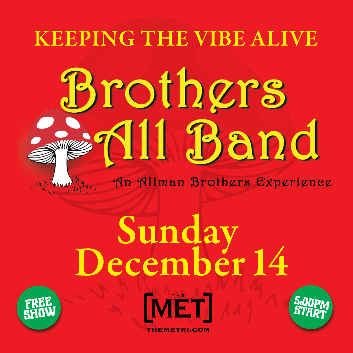 BROTHERS ALL BAND – An Allman Brothers Experience