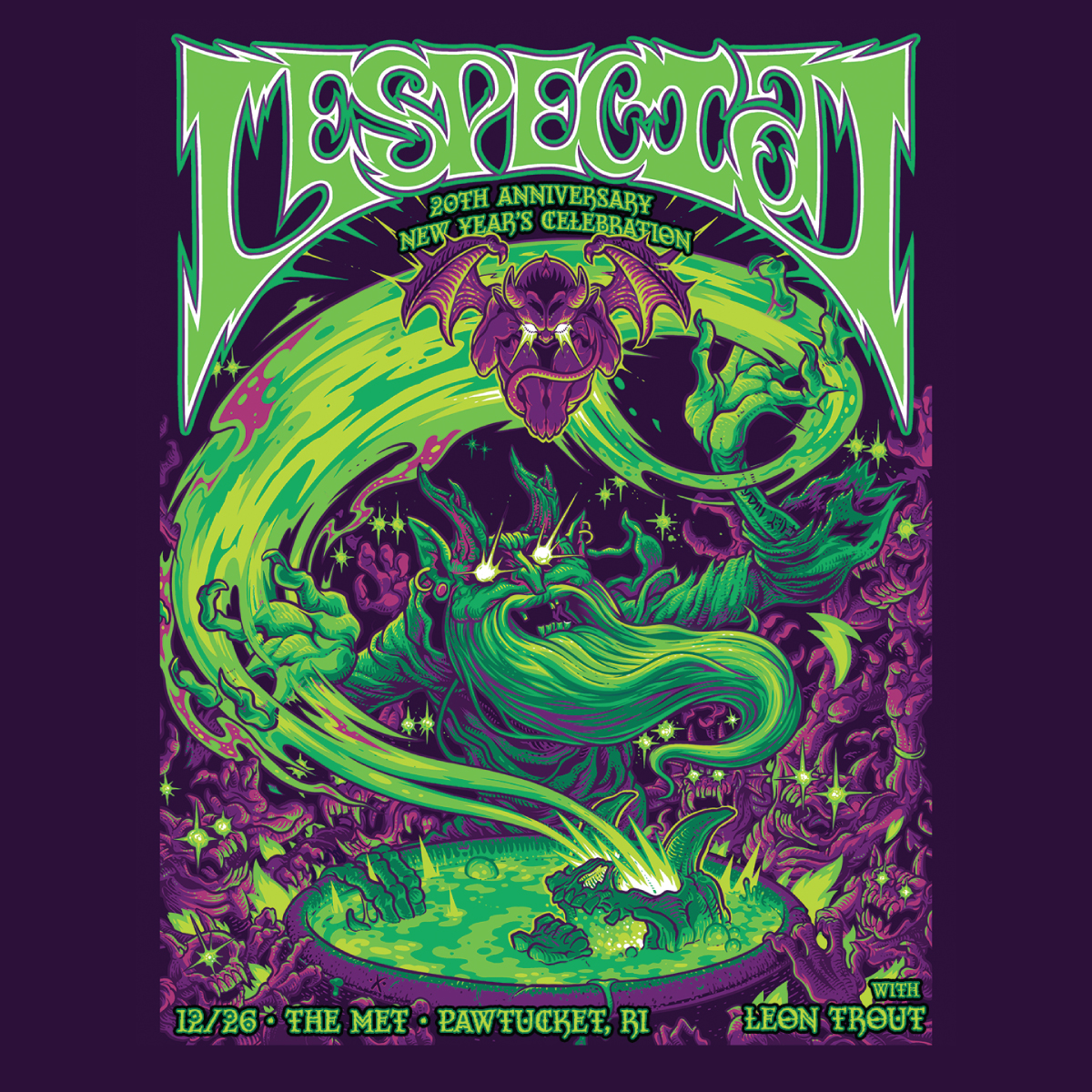 lespecial: 20th Anniversary New Years Celebration with Leon Trout