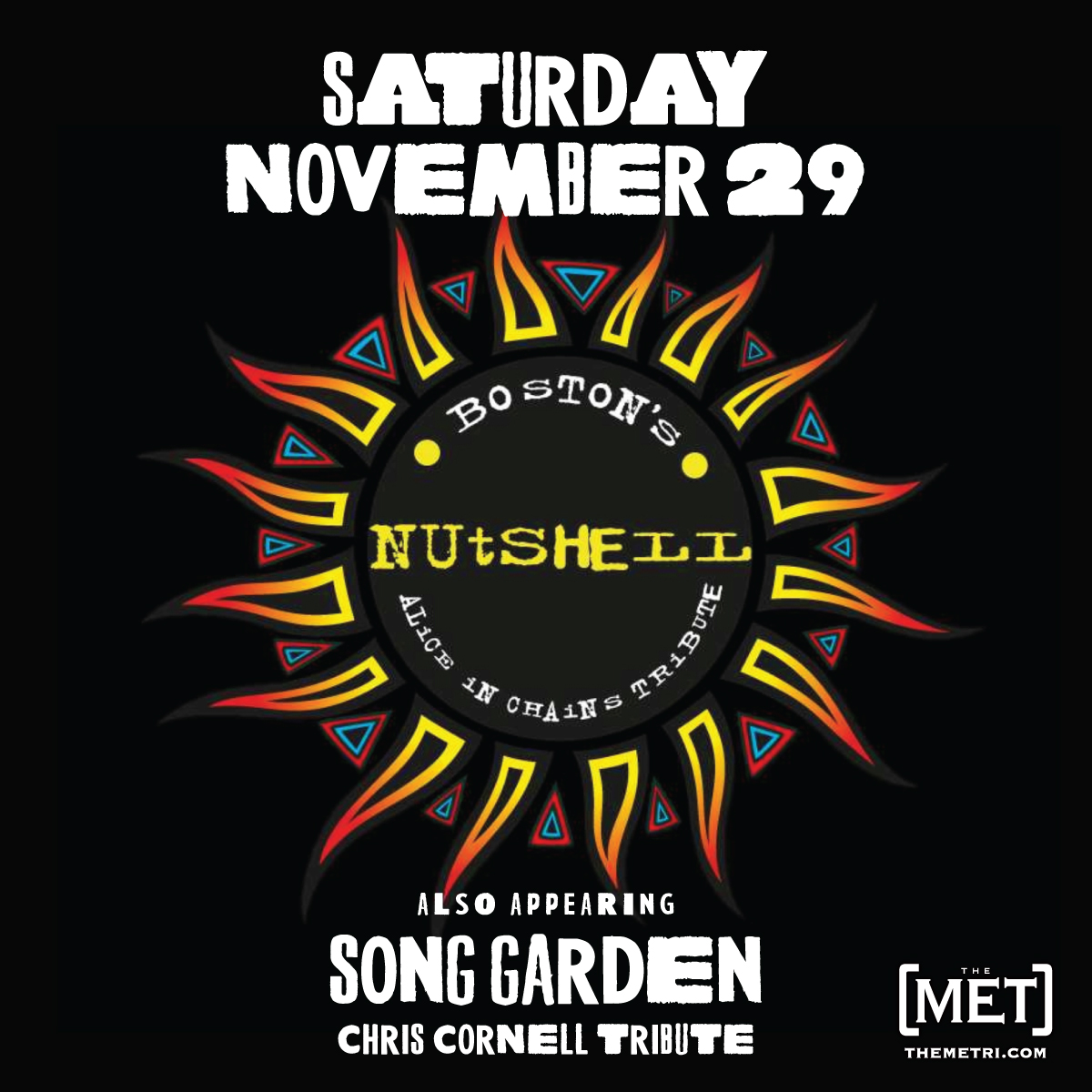 NUTSHELL – Alice In Chains Tribute & SONG GARDEN – Chris Cornell Tribute