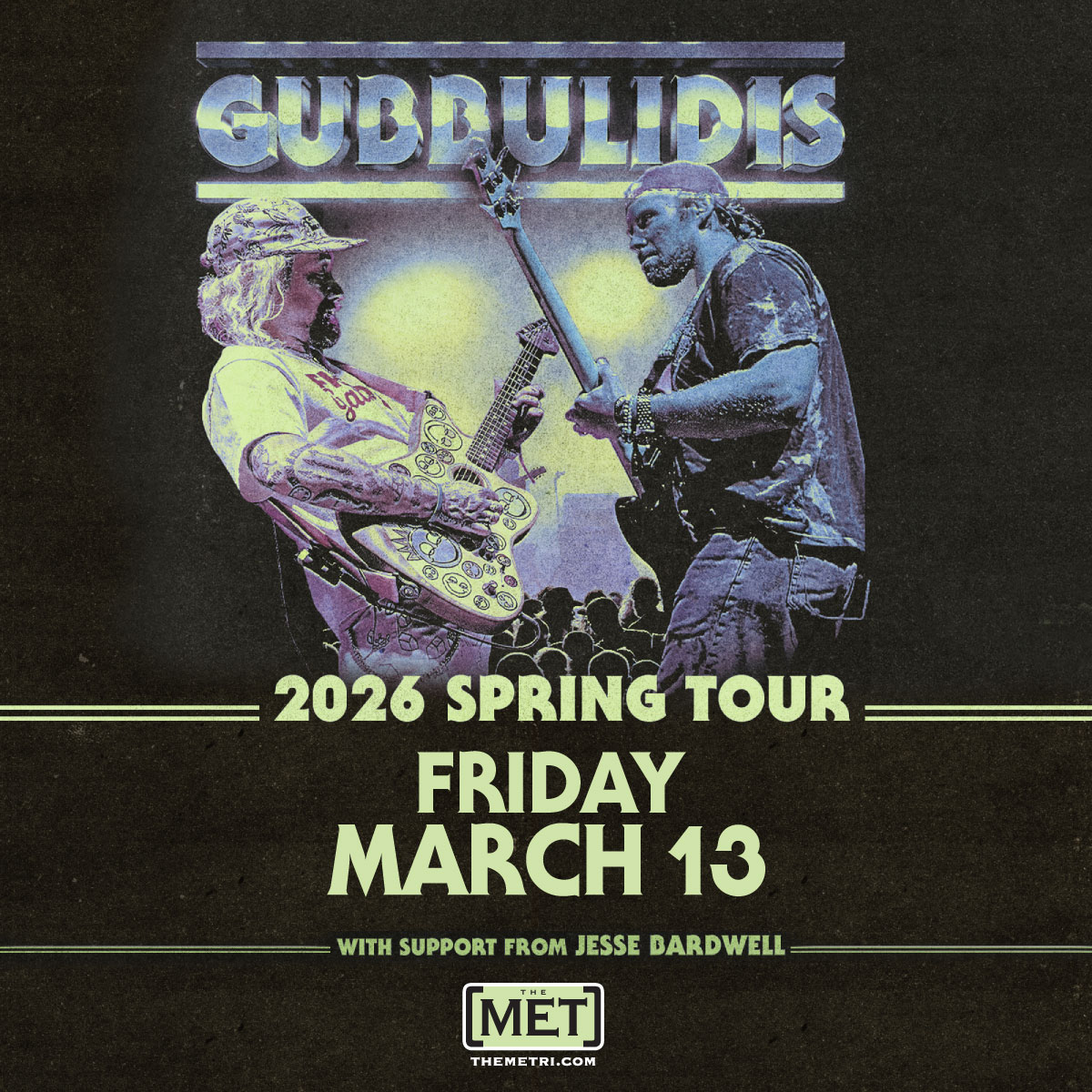 GUBBULIDIS – 2026 SPRING TOUR