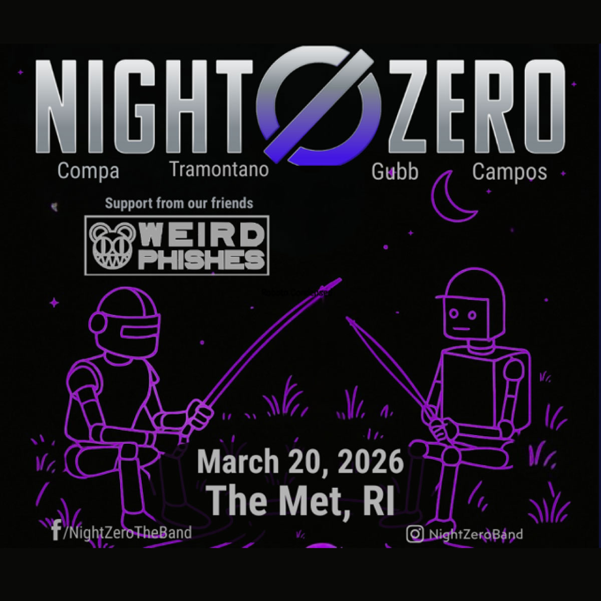 NIGHT ZERO with WEIRD PHISHES