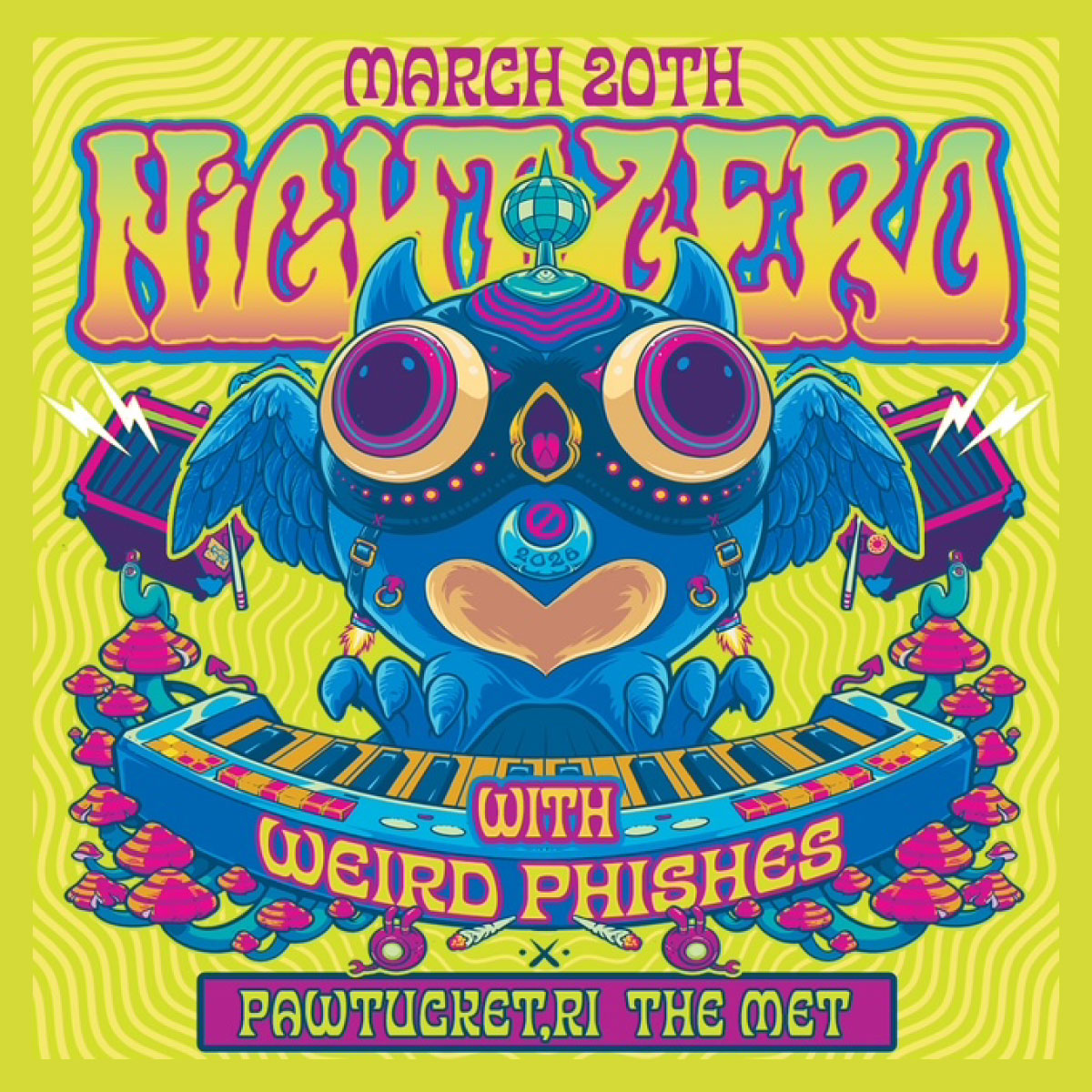 NIGHT ZERO with WEIRD PHISHES