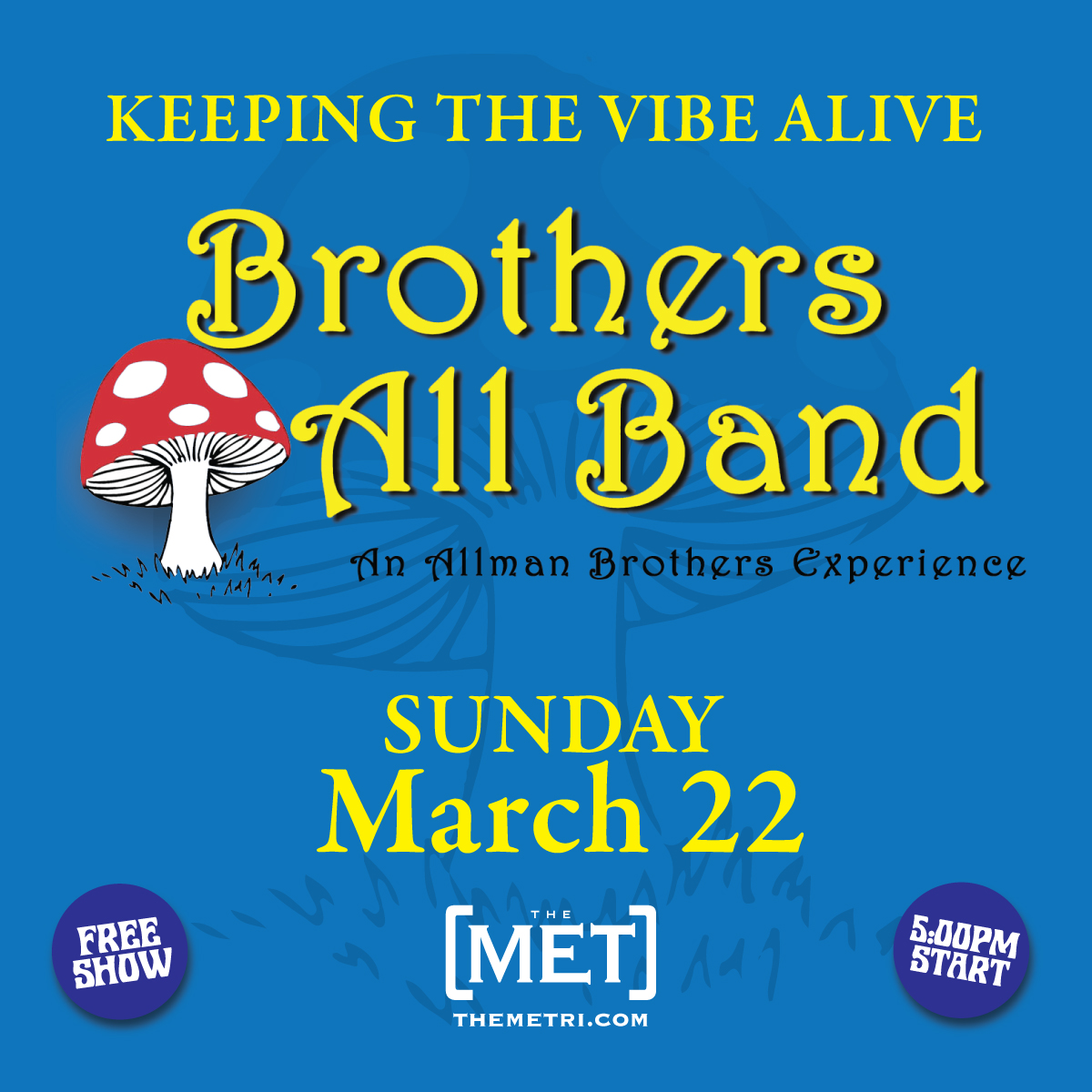 BROTHERS ALL BAND – AN ALLMAN BROTHERS EXPERIENCE