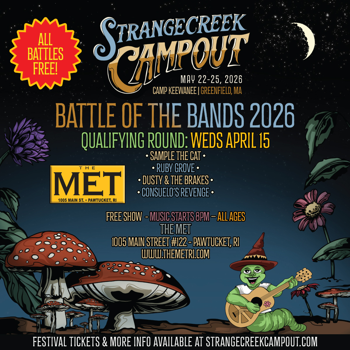 STRANGECREEK BATTLE OF THE BANDS 2026
