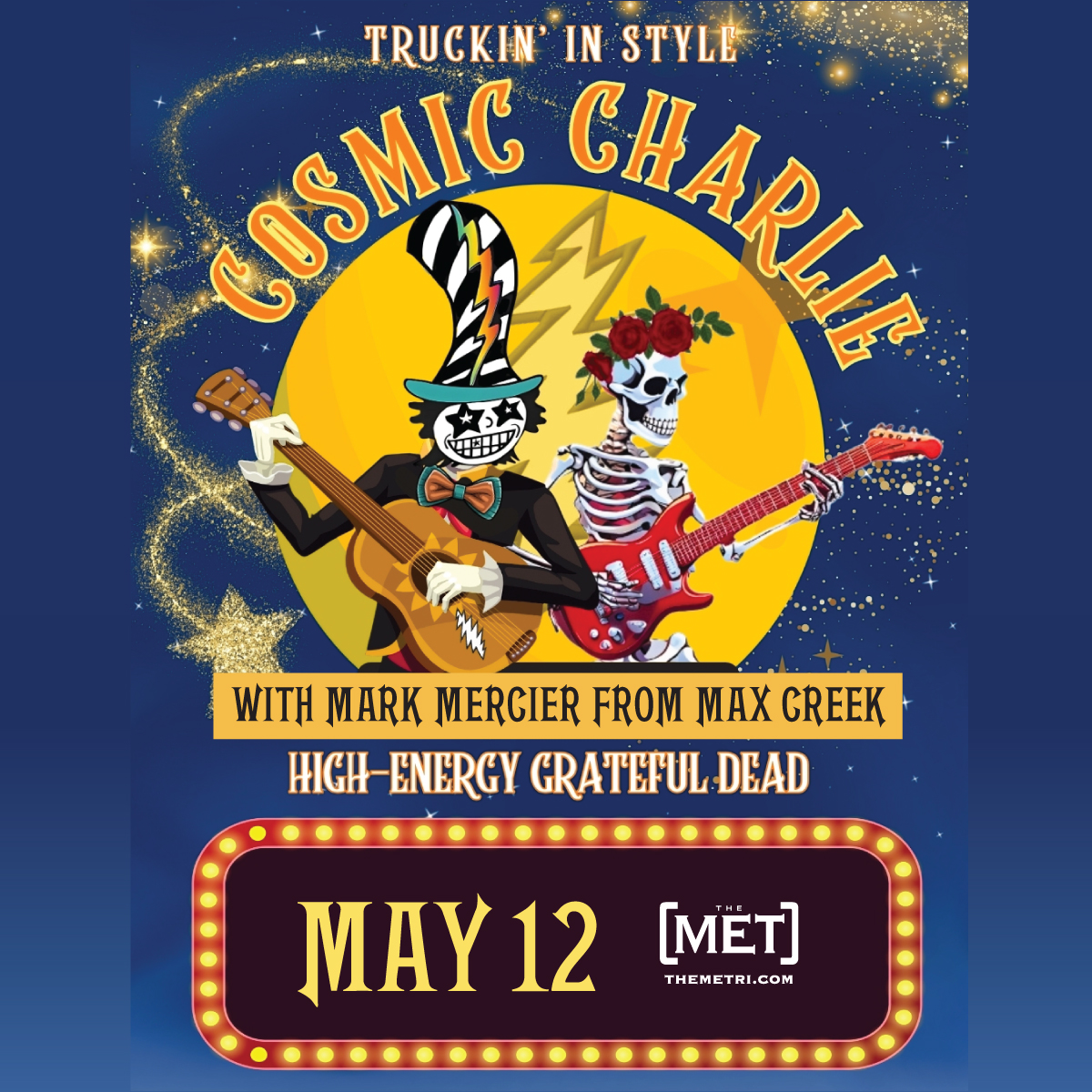 COSMIC CHARLIE – High-Energy Grateful Dead