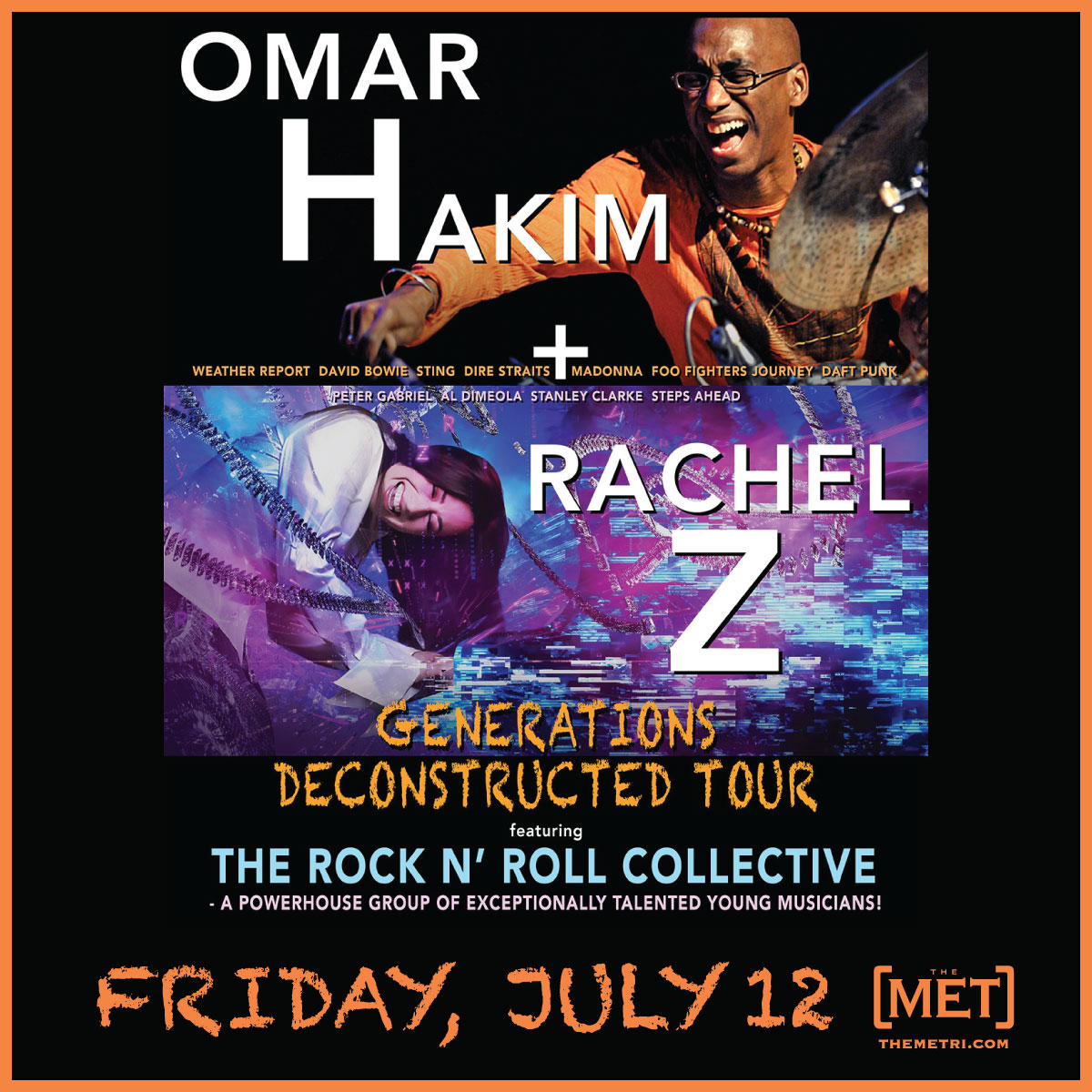 OMAR HAKIM & RACHEL Z – Generations Deconstructed Tour