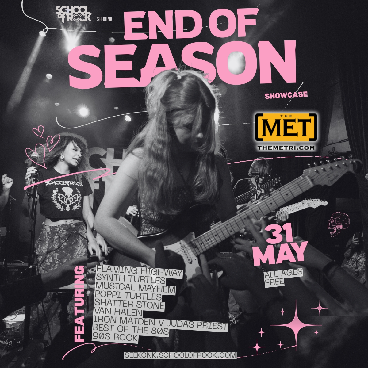 School of Rock Seekonk presents <br>End Of Season Showcase