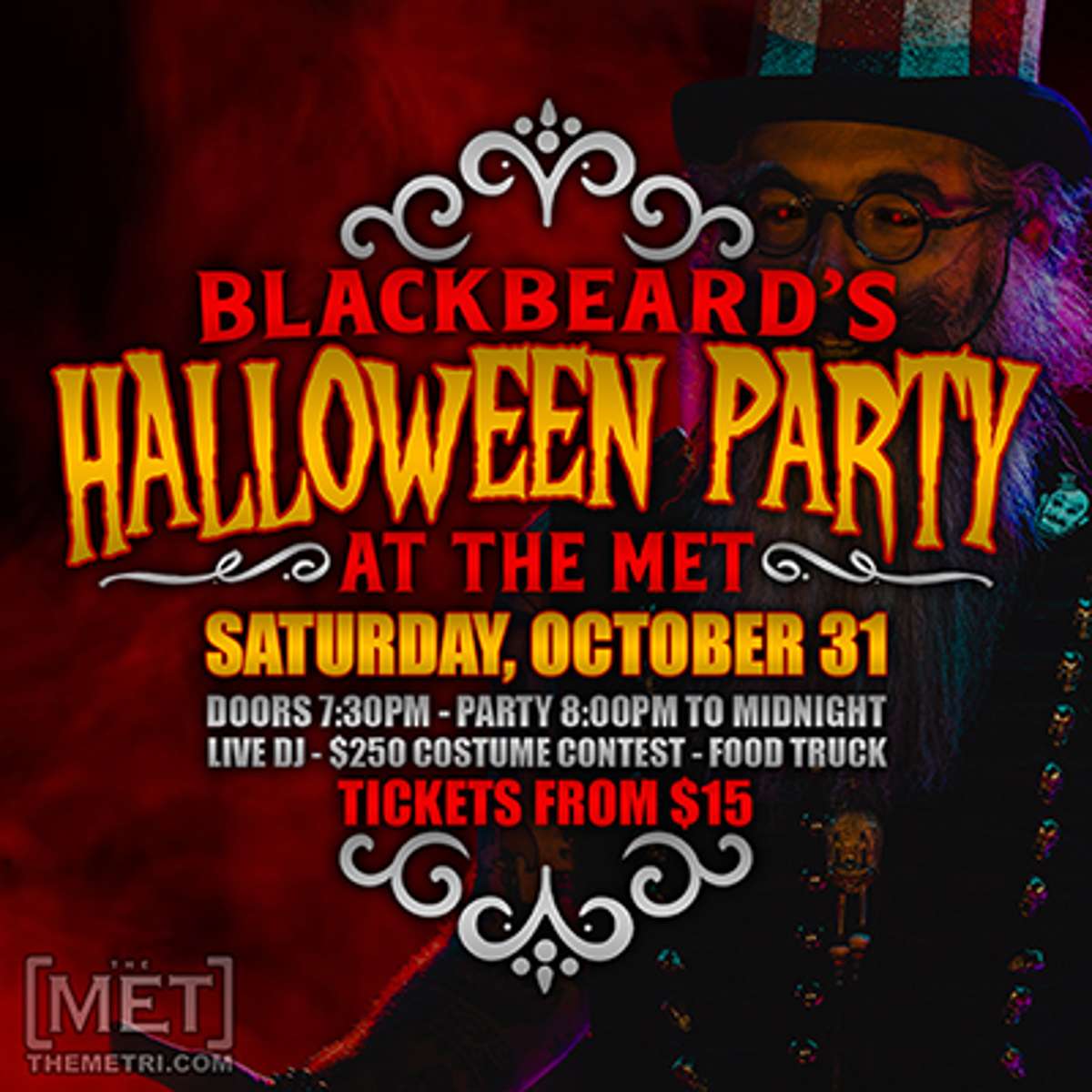 BLACKBEARD’S HALLOWEEN PARTY